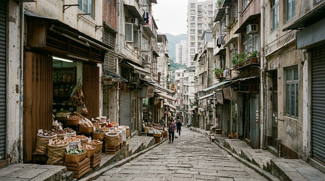 Sheung Wan, Hong Kong: District Guide to Dried Seafood Streets, Man Mo Temple, Cafes and Small Offices